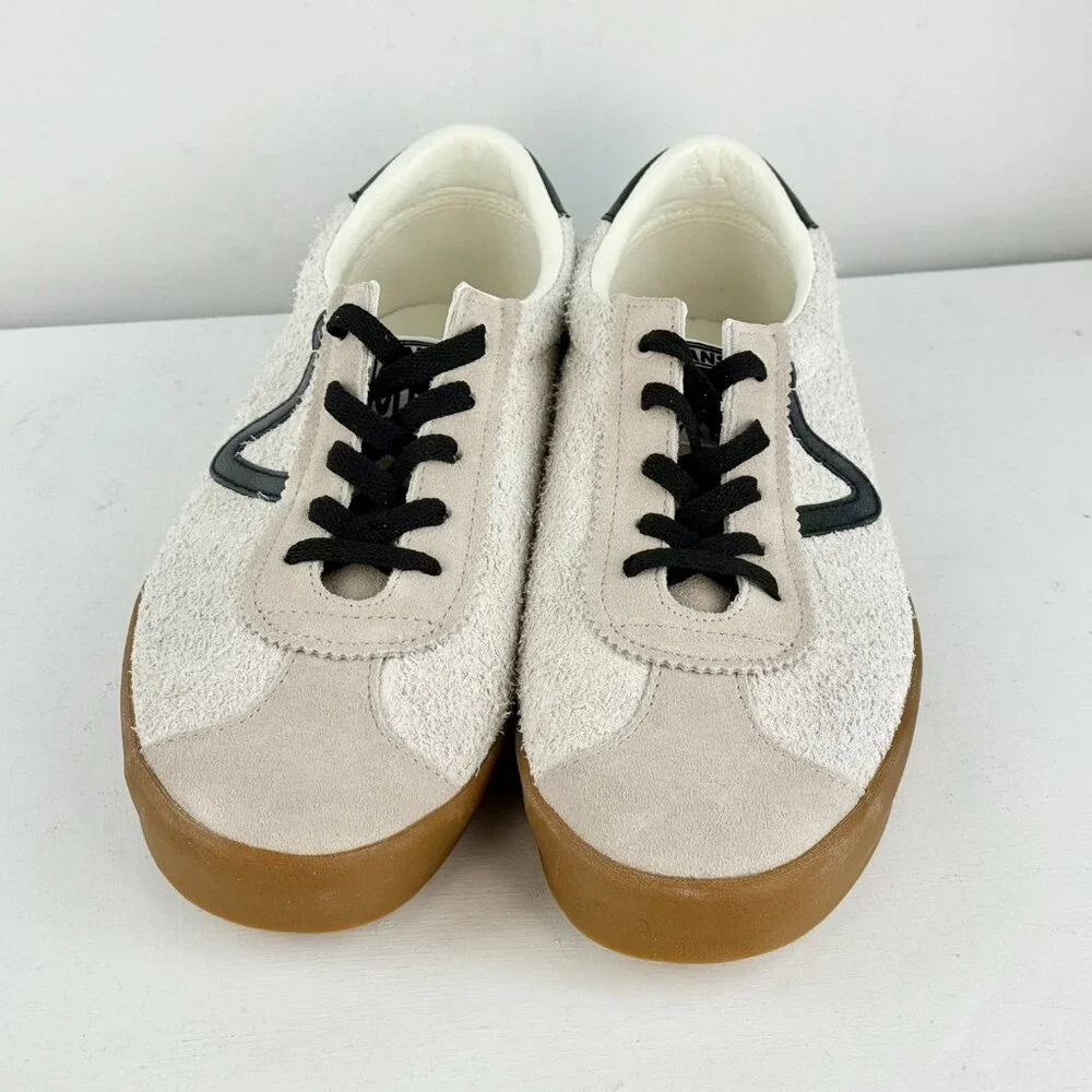 Men's 10.5, Women's 12 -VANS Sport Low Multi/ Marshmallow Gum Suede Sneaker
